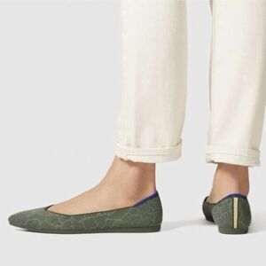 NWOB Rothy's The Point Womens 9 Safari Green